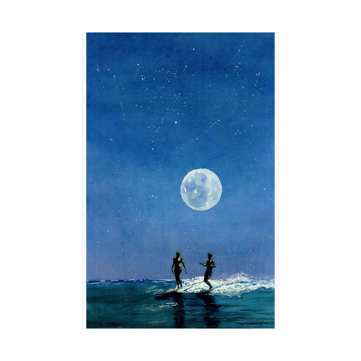 Surfer Moon