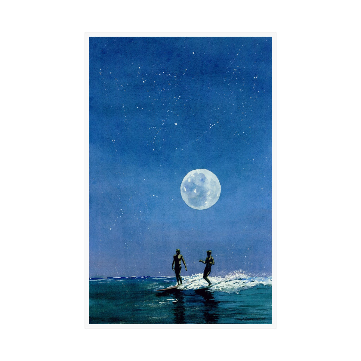Surfer Moon